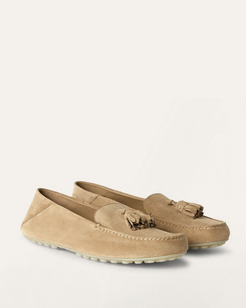 Dot Sole Walk Loafers -  Cashew Butter