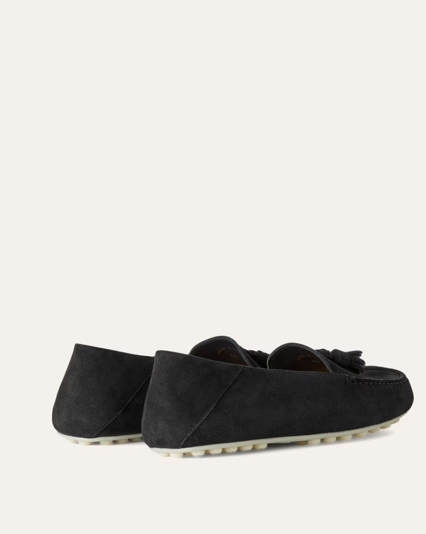 Dot Sole Walk Loafers -  Caviar