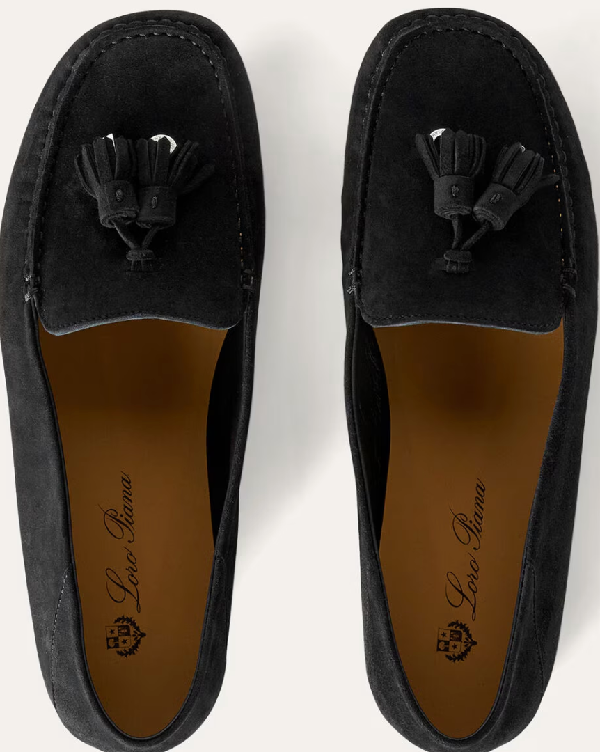Dot Sole Walk Loafers -  Caviar