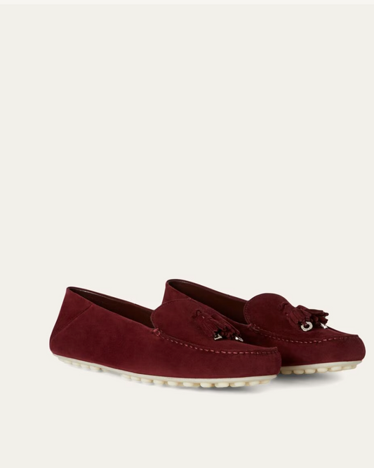Dot Sole Walk Loafers -  Wild Plum