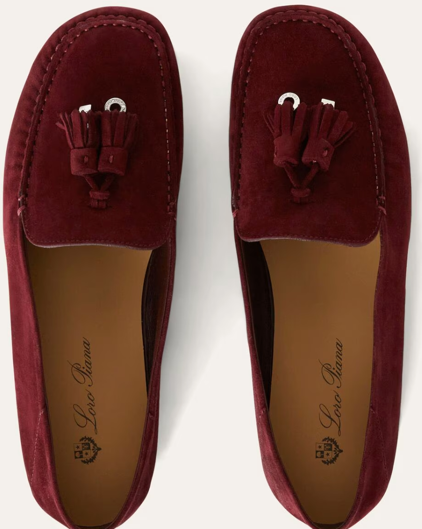 Dot Sole Walk Loafers -  Wild Plum