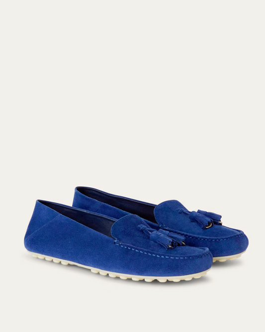 Dot Sole Walk Loafers -  Blue Fluorite