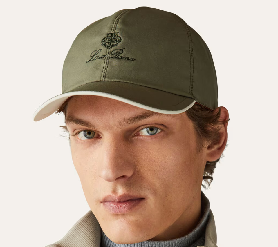 Baseball Cap - Midnight Garden/Ivory