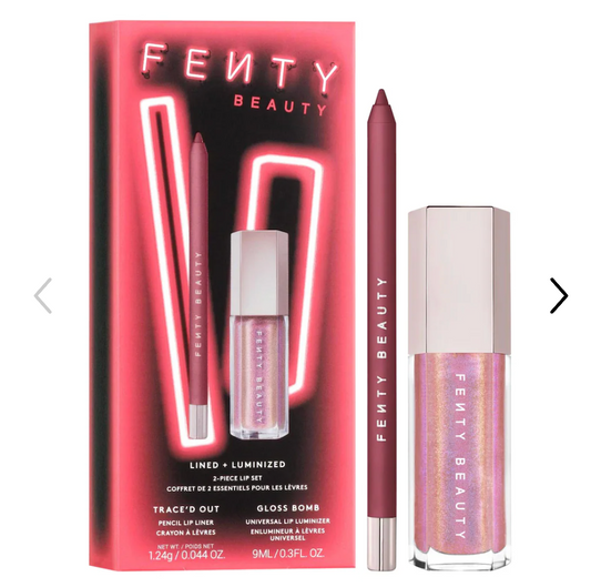 Fenty Beauty by Rihanna  Lined + Luminized 2-Piece Lip Set