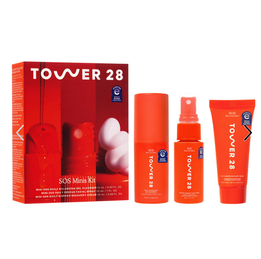 Tower 28 Beauty  Mini SOS Skincare Bestsellers Set