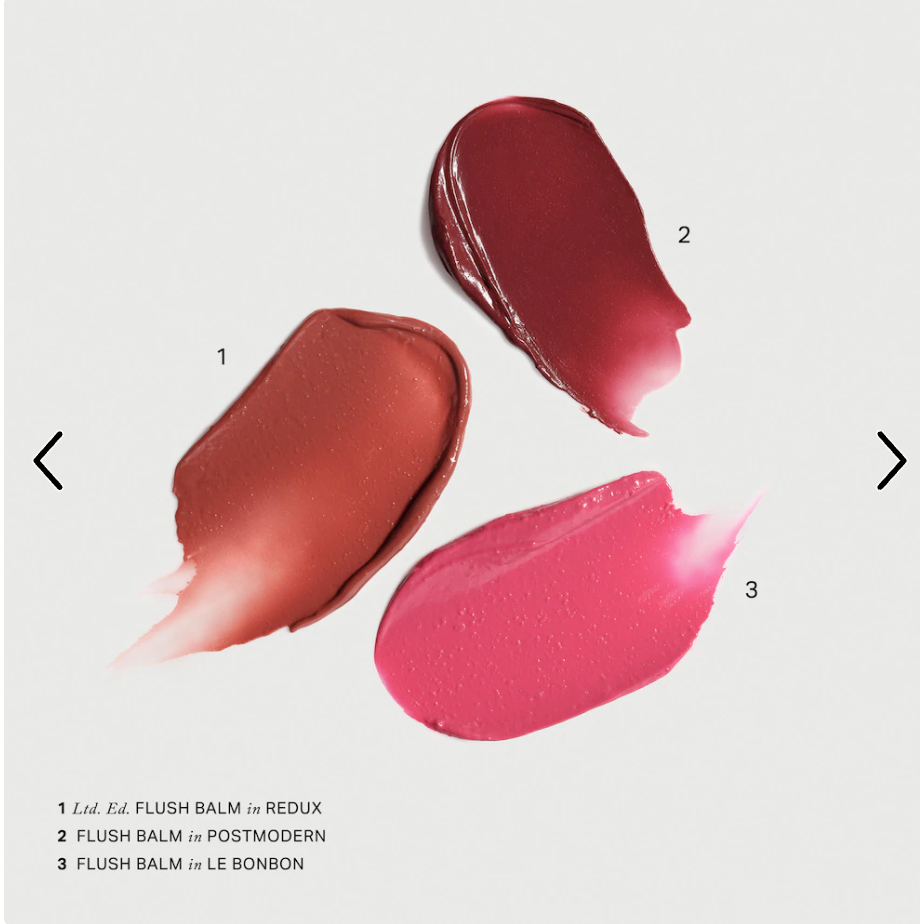 MERIT  The Mini Flush Blush Balm Trio