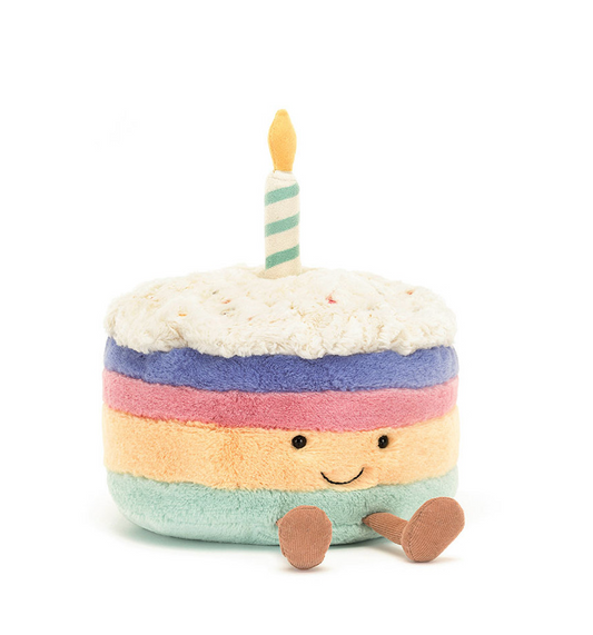 Amuseables Rainbow Birthday Cake