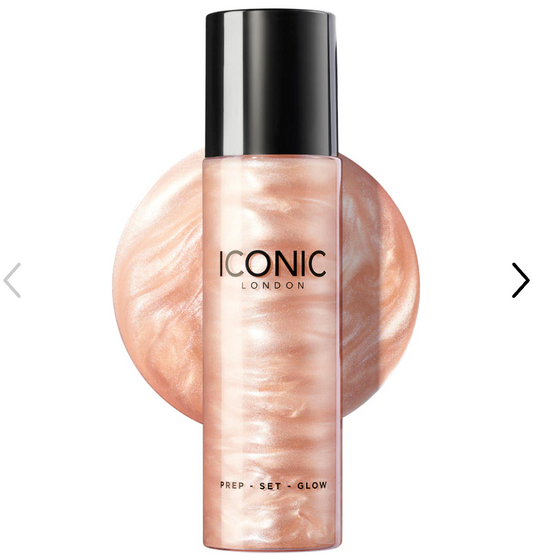 Iconic London Prep-Set-Glow Hydrating Glowy Setting Spray