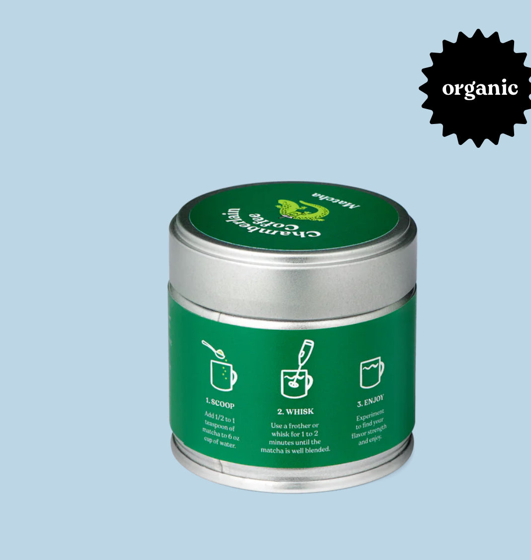 Chamberlain organic matcha green tea powder