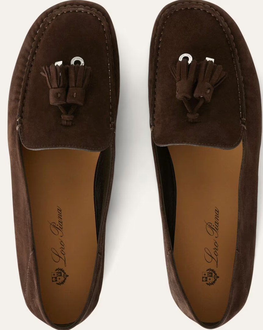 Dot Sole Walk Loafers -  Chocolate
