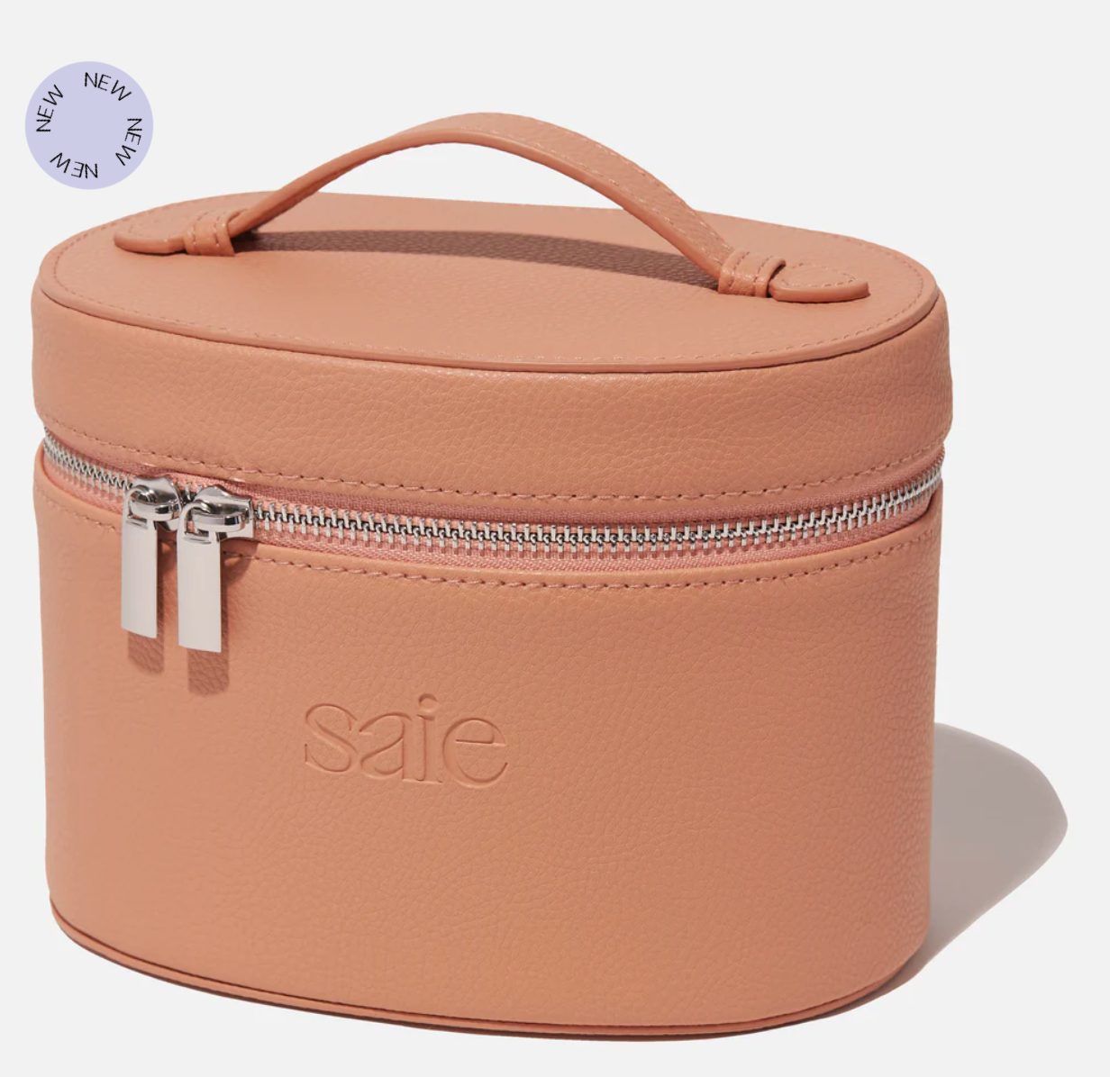 Saie Mini Vanity Case - Peach