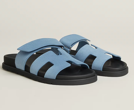 Chypre sandal - bleu jean