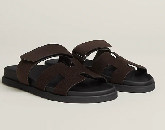 Chypre sandal - marron ébène