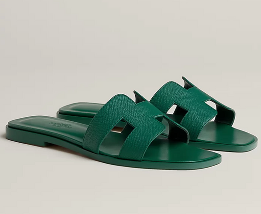 Oran sandal - Vert Oyat