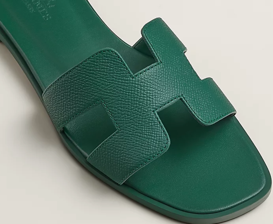 Oran sandal - Vert Oyat