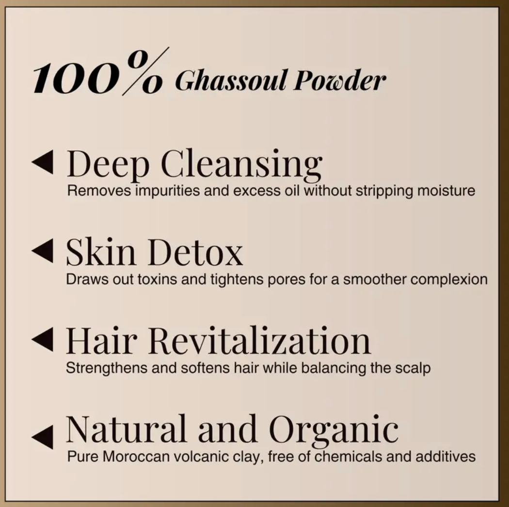 Your Ghassoul Clay Powder
